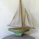 Tirot 401 wooden basin sailboat, old toy