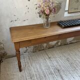 Oak table console