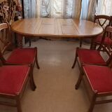 Table and 6 chairs