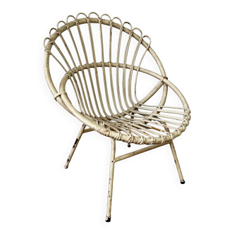 Rattan armchair child