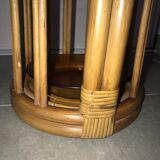 Rattan umbrella carrier