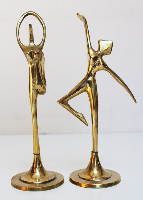 Brass statuettes