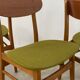 4 old vintage Scandinavian design chairs