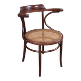 Curved beech armchair, Baumann house – early 20th century