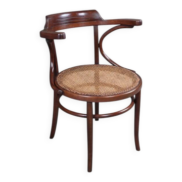 Fauteuil en hêtre courbé, maison Baumann – début XXe
