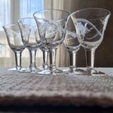 Small stemmed glasses
