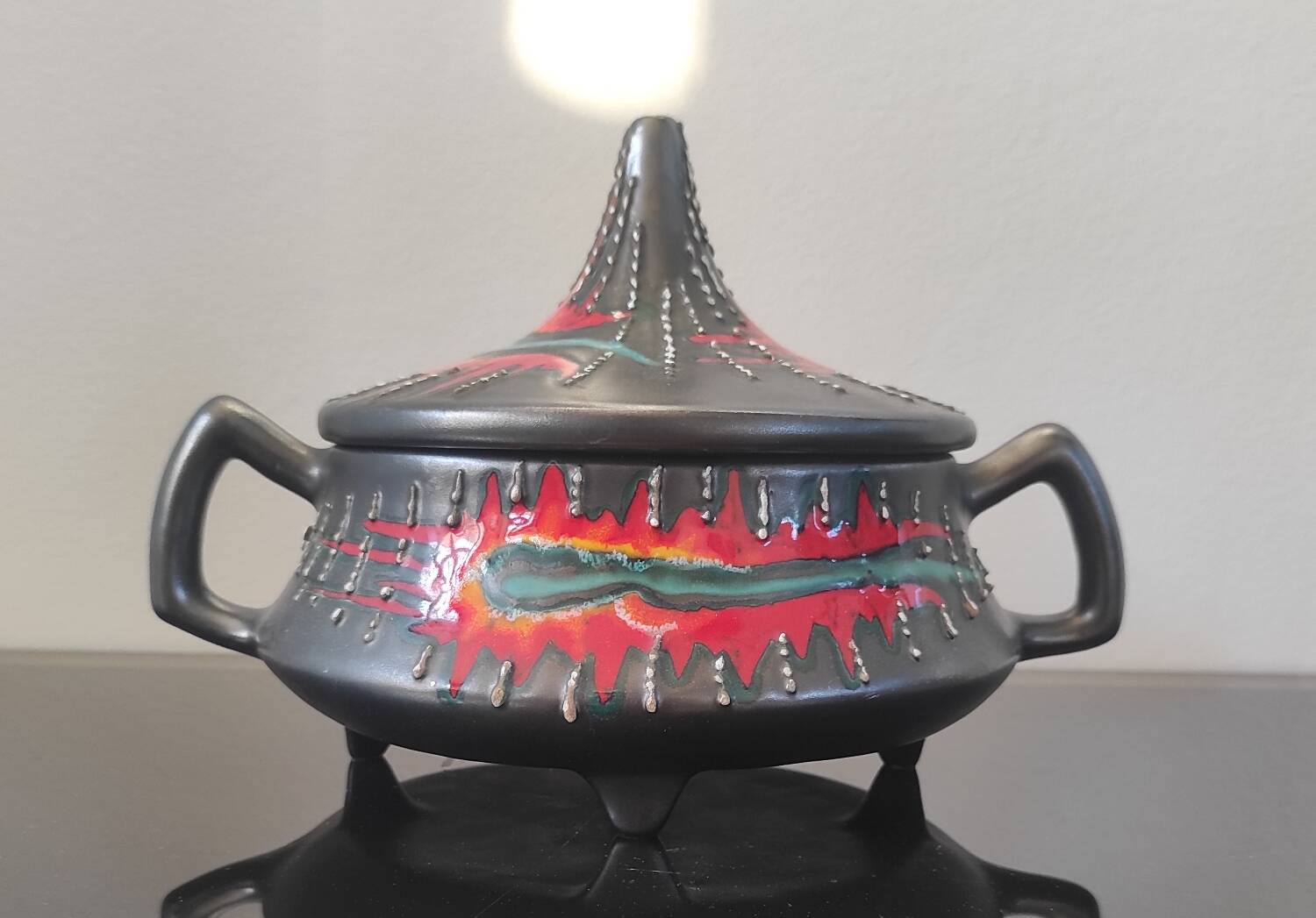 Vintage bonbonnière by Roberto Rigon for Bertoncello - Italy