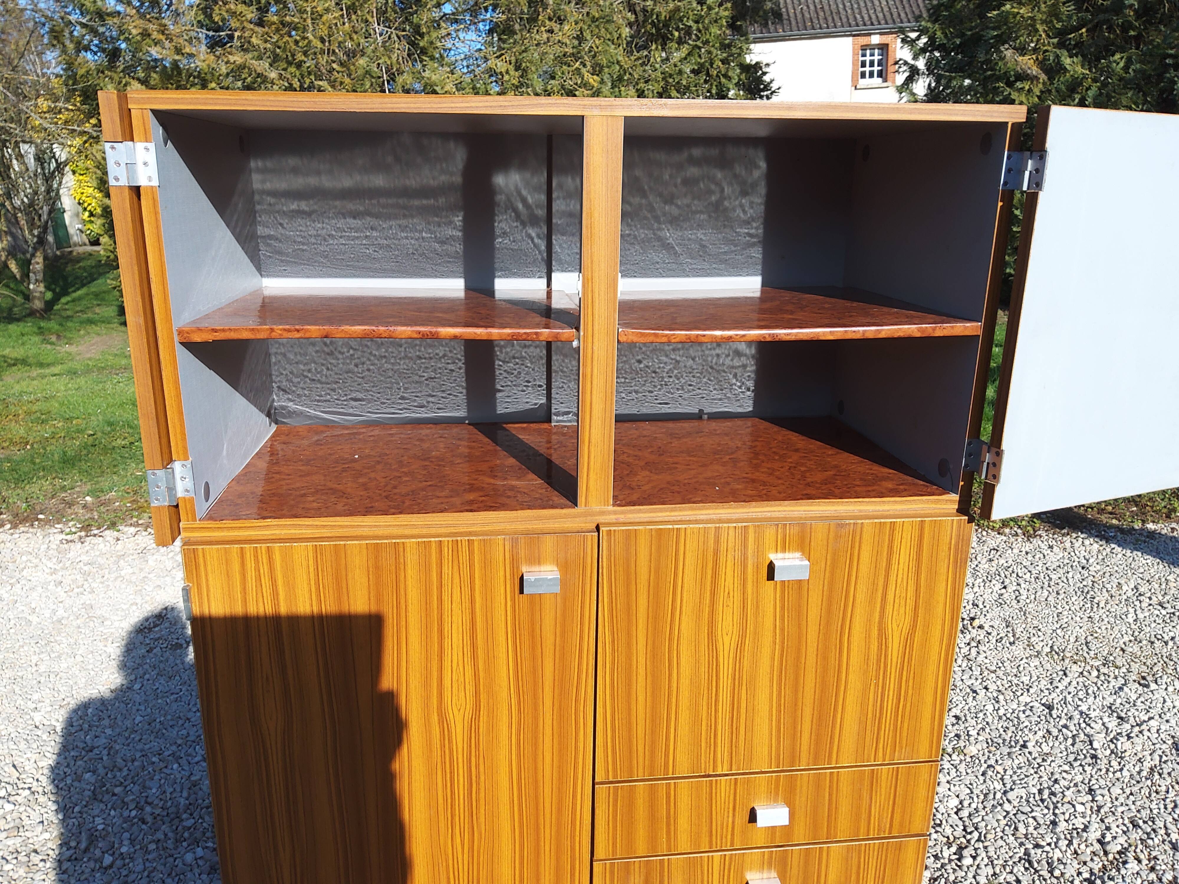Pierre Guariche bar cabinet for Meurop