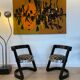 Pair of chairs by Willy Rizzo for Mario Sabot. Italy 1960