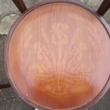 Pair lounge chairs wood from the 50/60