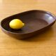 Vintage brown Dutch ceramic dish