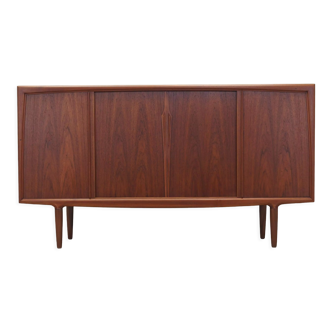 Teak highboard, Danish design, 1960s, production Omann Jun