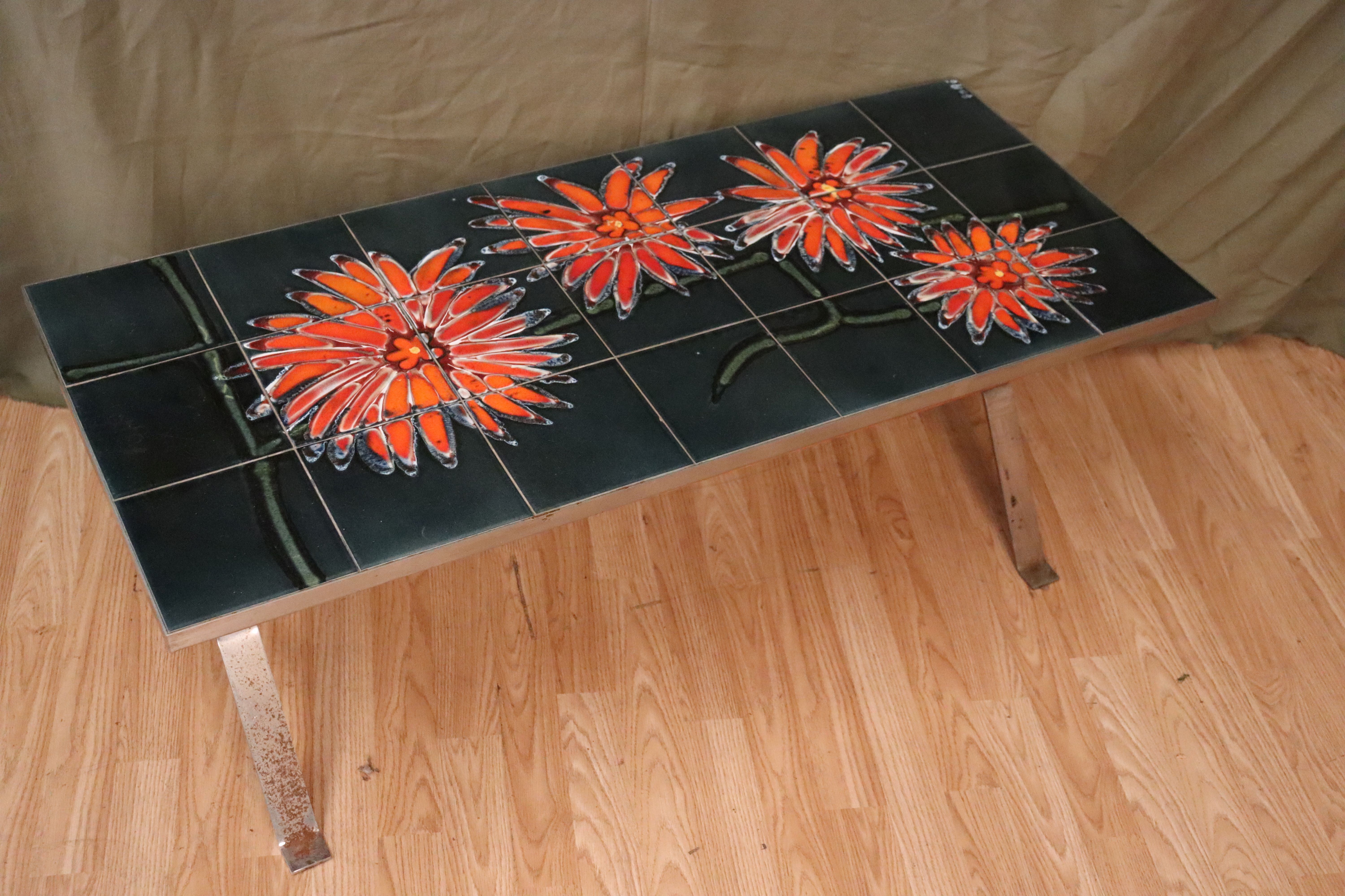 Ceramic coffee table