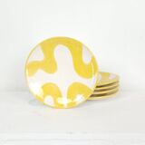 Assiette moyenne - PINCEAU jaune