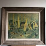 Tableau reproduction de Raoul Dufy