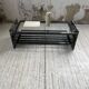 80s Italian marble and glass coffee table