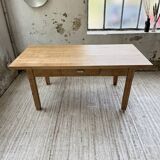 Ancienne table de ferme en chêne