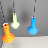 Vintage italian murano glass chandelier, 1960s