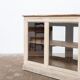 Ancien comptoir vitrine en bois peint – début XXe siècle