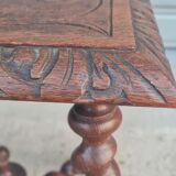 Pair of English oak bedside tables