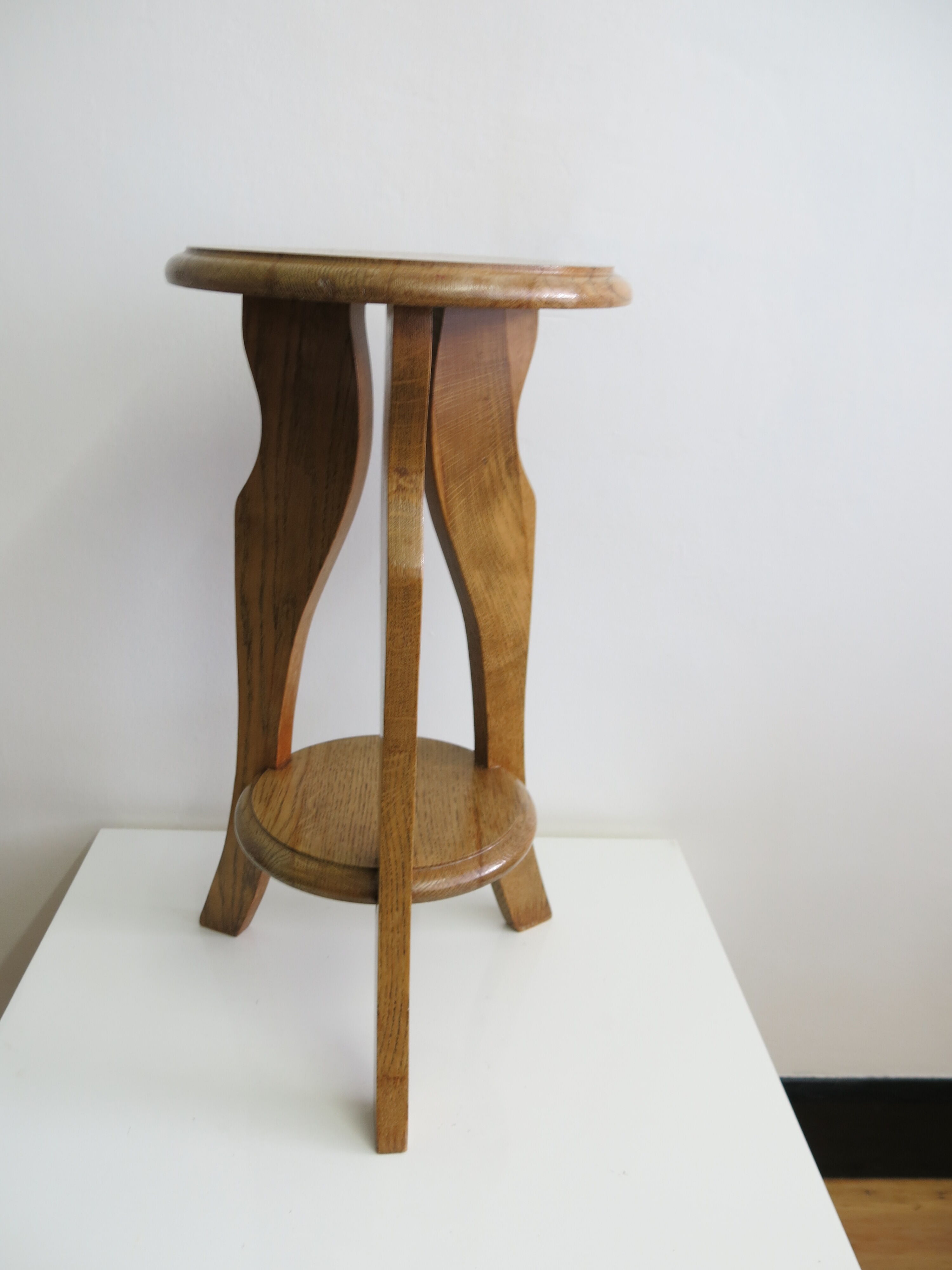 Small side table with plant holders