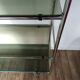 1973 Smoked Glass and Stainless Glass shelves
