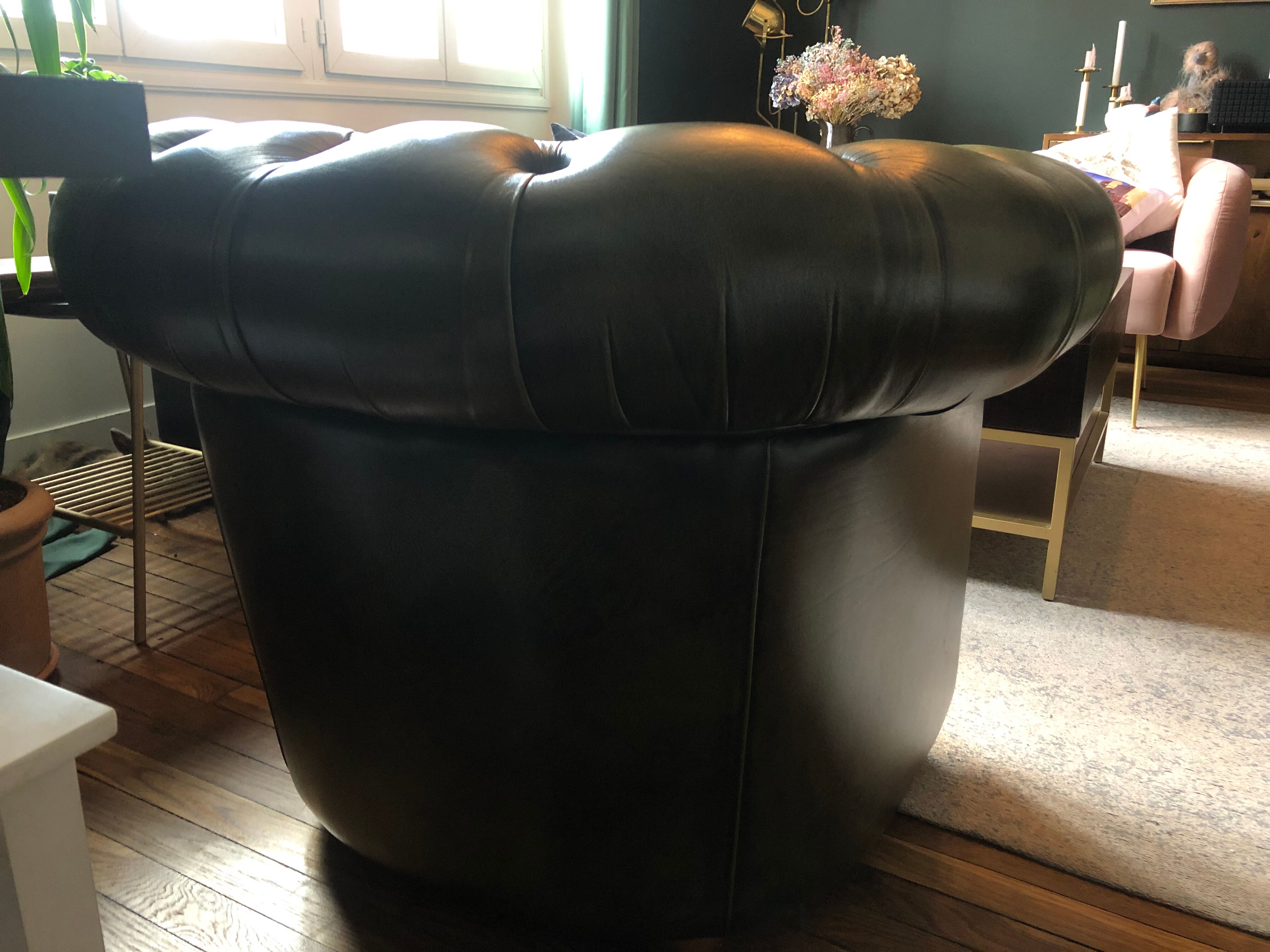 Chesterfield sofa & armchair