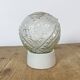Vintage White Porcelain Ceiling Light, 1970s