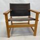Vintage Safari Chair 1980s Hyllinge Møbler Denmark