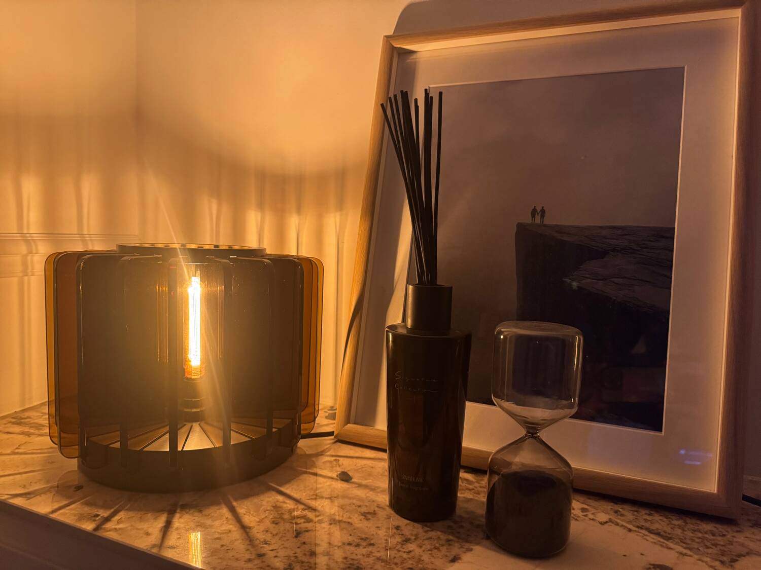 Lamina S Brown Design Table Lamp by Eve