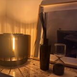 Lamina S Brown Design Table Lamp by Eve