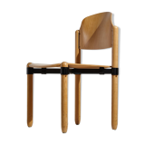 Chaise empilable en hêtre