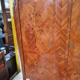 Armoire 2 portes marqueterie