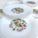 Vintage Arcopal plates Scandinavian décor