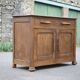 Buffet bas en bois bahut meuble de rangement, meuble ancien