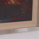 Original mid-century Swedish oil on panel – “City” by Tore Hultcrantz – vintage & framed – 74 × 62 cm (29.1" × 24.4")