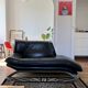 Sleeper/Daybed design in black leather Nicoletti Home