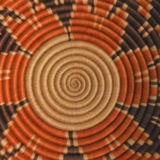 Panier mural africain