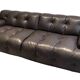 Roche Bobois Blogger Leather Sofa