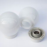 Pair of globe wall sconces or ceiling lights LJS 6000