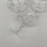6 Villeroy & Boch crystal champagne glasses, Parzival model