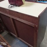 Low formica buffet from the 50s