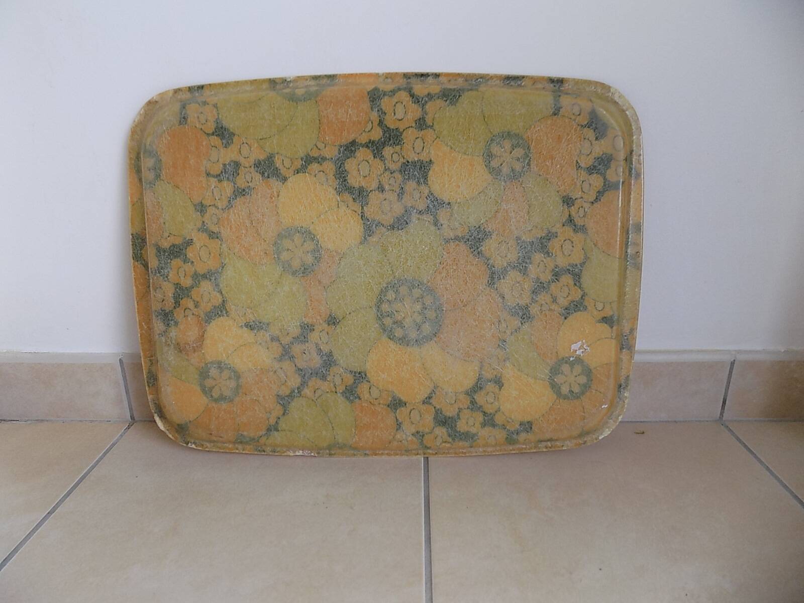 70s flower tray
