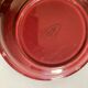 Set de 5 assiettes calotte mid century faience de Longchamp 1970