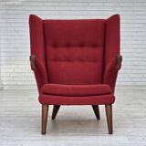 1970s, Danish design by Bent Møller Jepsen, "Teddy" chair, furniture wool.
