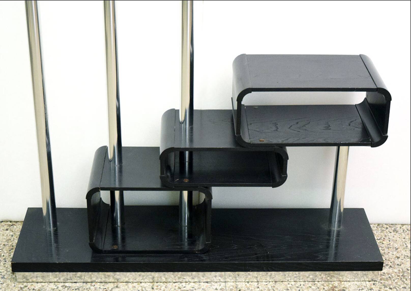 Hallway cabinet with coat rack attributed to Sormani, 1970s