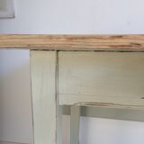 Farmhouse table with flap