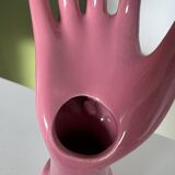 Pink soliflore hand