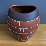 Palermo decor Vase by Ilkra Edelkeramik designer Ernst Werner 1960s