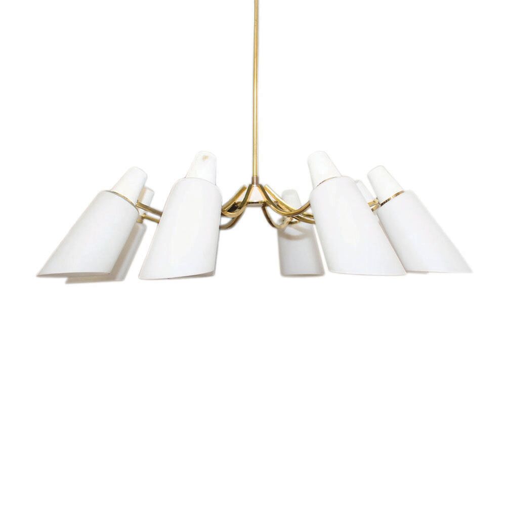1950s Opaline Chandelier